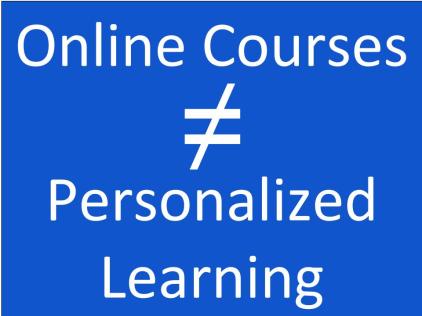 Online Course does not equal PL - Blog Oct 2017